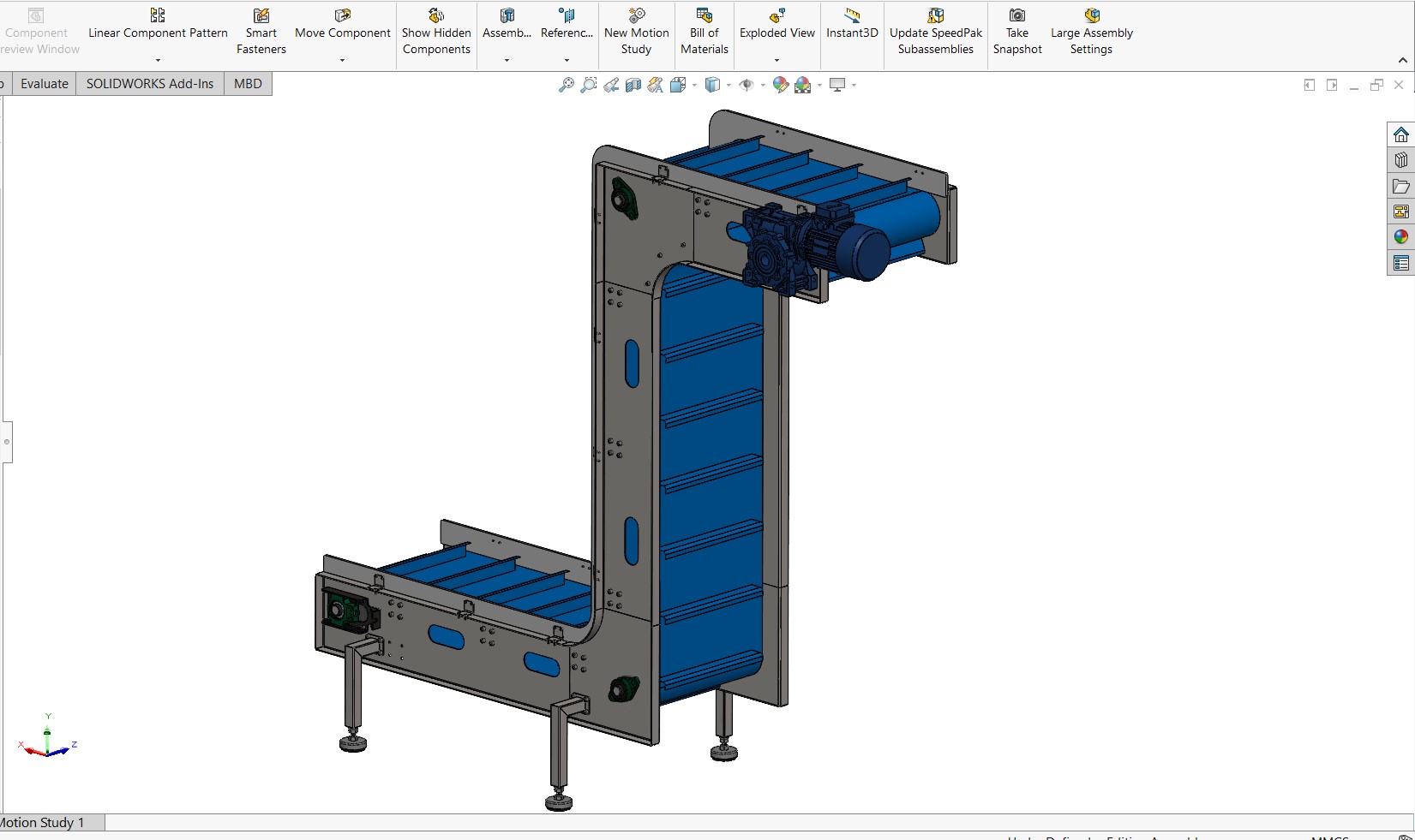 Transfer Machine 3D CAD